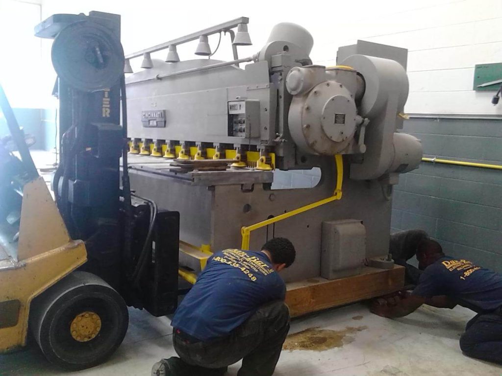 Machinery installation in Florida