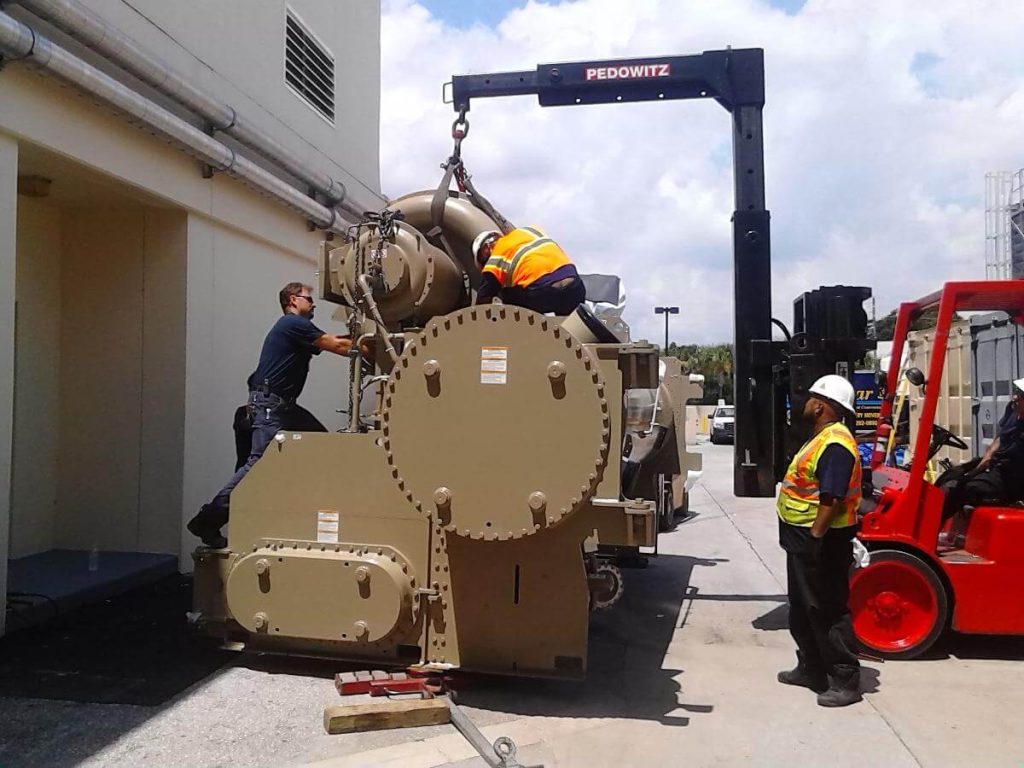 Orlando machinery relocation